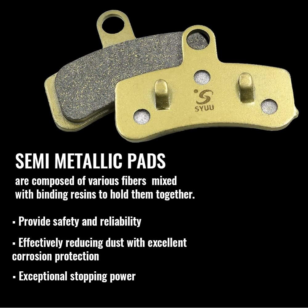 SYUU Motorcycle Replacement Front Rear Brake Pads Brake Aftermarket for Harley-Davidson Dyna FXDF Fat Bob FXDL Low Rider 2008-2017 FXDLS Dyna Low Rider S 2017 FA457F FA457F FA457F FA458R