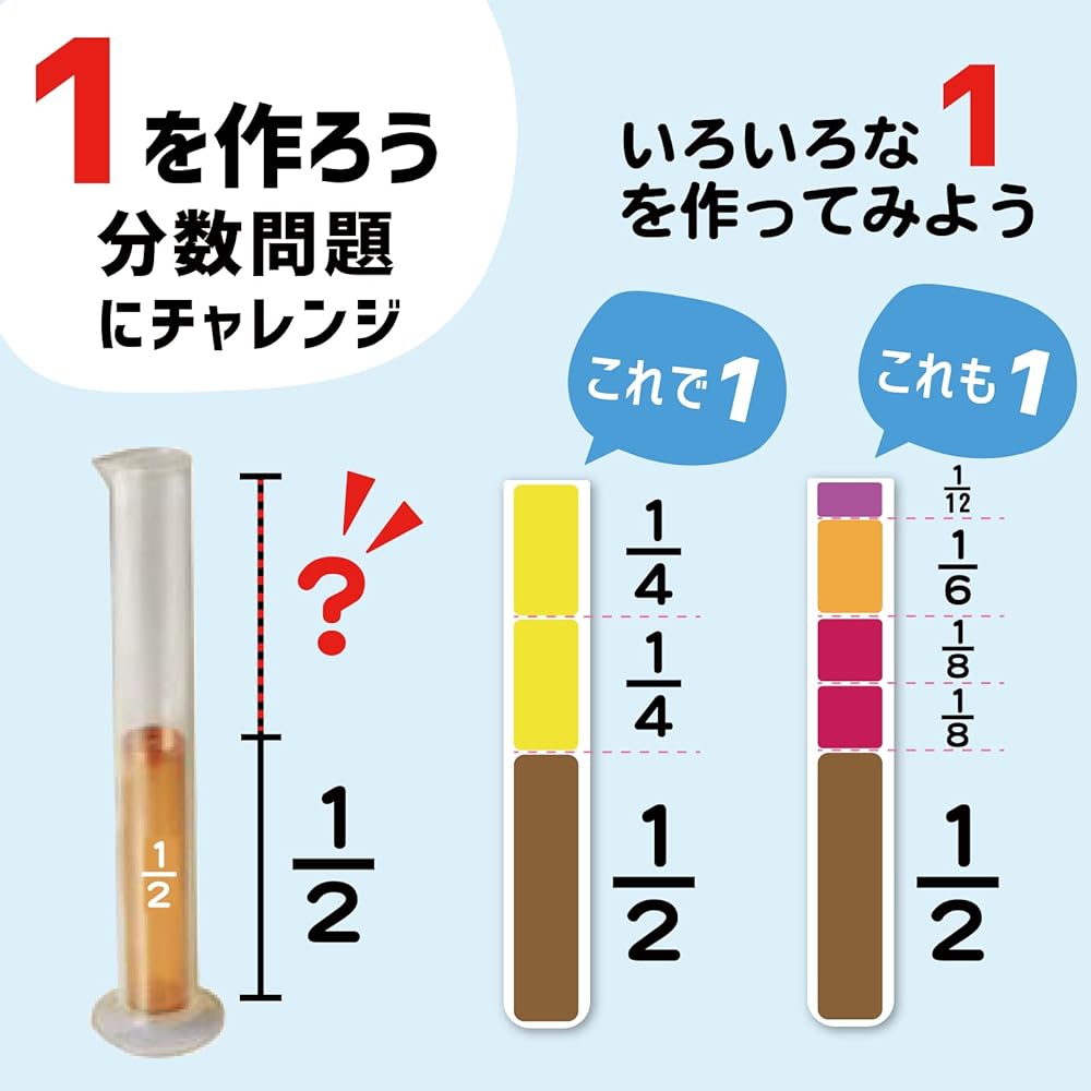 Learning Resources Learning Resources Math Teaching Materials Let's Make Fraction Calculation Game 1 EI3220 Genuine Product