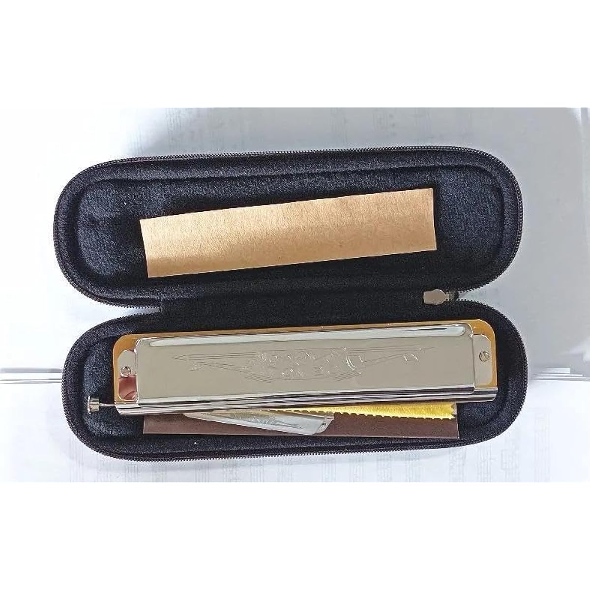 TOMBO chromatic harmonica 22 holes Unica 1244G