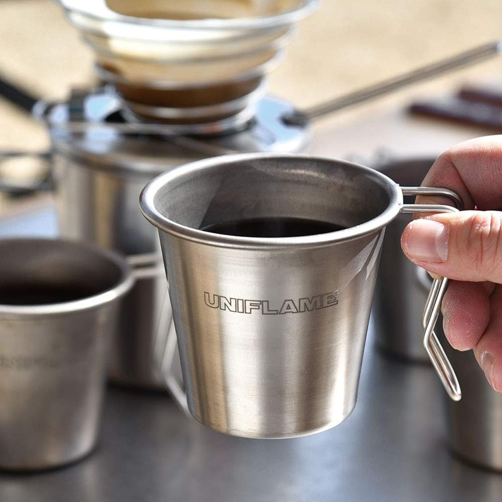 UNIFLAME Stacking Mug 350 Titanium 666104