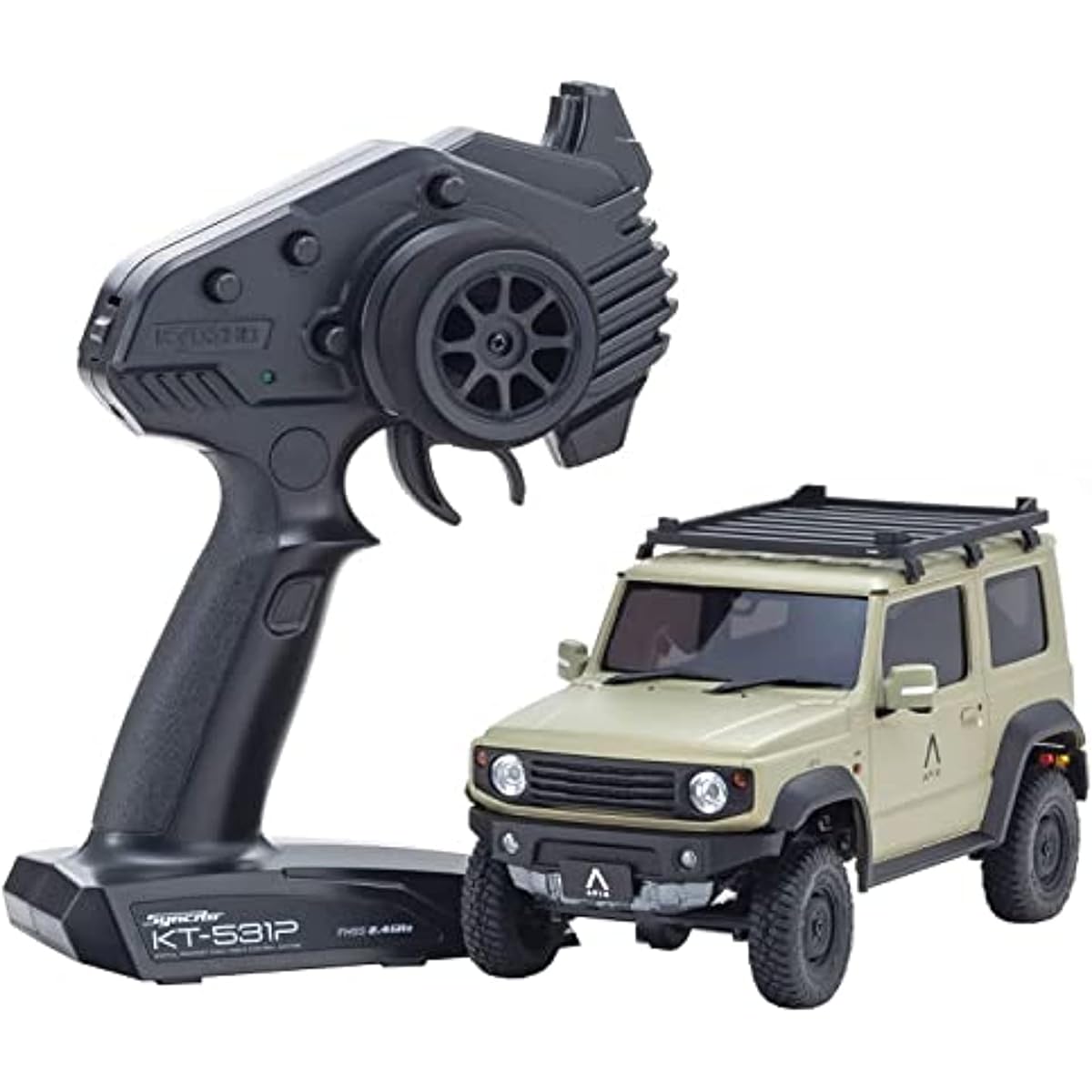 Kyosho Kyoso Mini-Z 4x4 Series Ready Set Suzuki Jimny Sierra APIO JIMNY TS4 Khaki Electric Radio Control 32525K