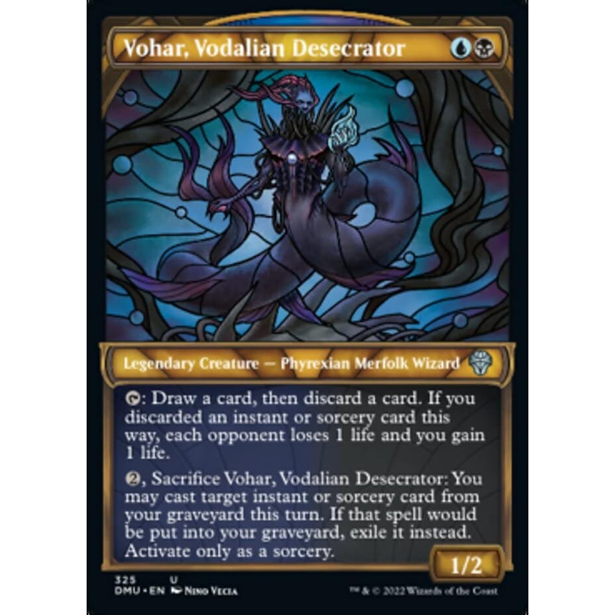 Magic: The Gathering - Vohar, Vodalian Desecrator (325) - Showcase - Dominaria United