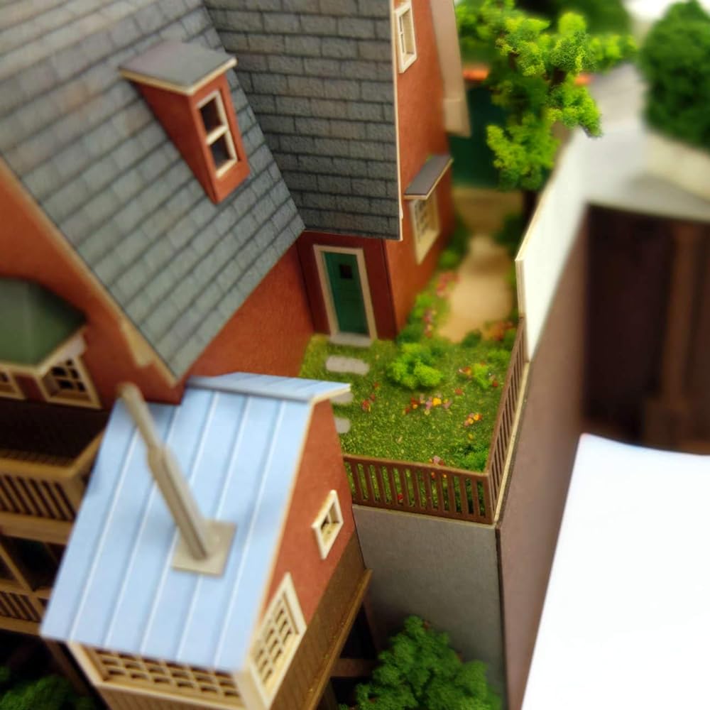 Sankei Studio Ghibli Series Listen to Diorama Paper Craft MK07-40