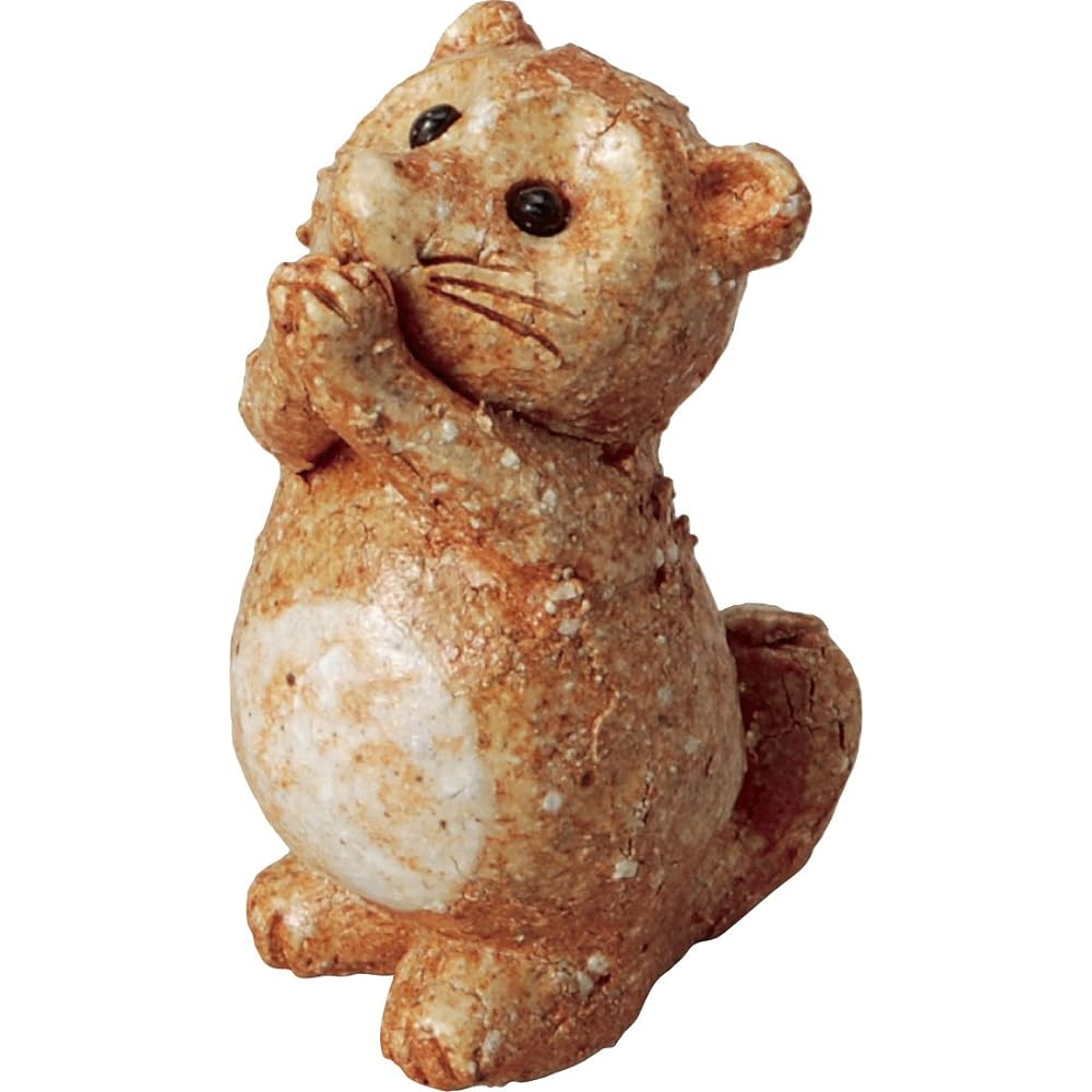Shigaraki Ware Figurine Shisa (Un) Width 11.8 x Depth 12 x Height 15 cm 563-08