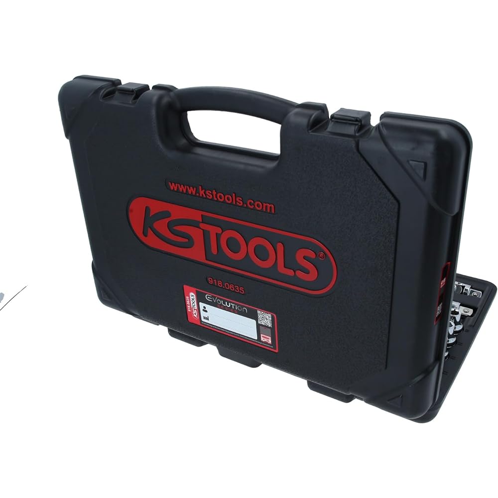 KS TOOLS 1/2" CHROMEplus Socket set 35 pcs 918.0635