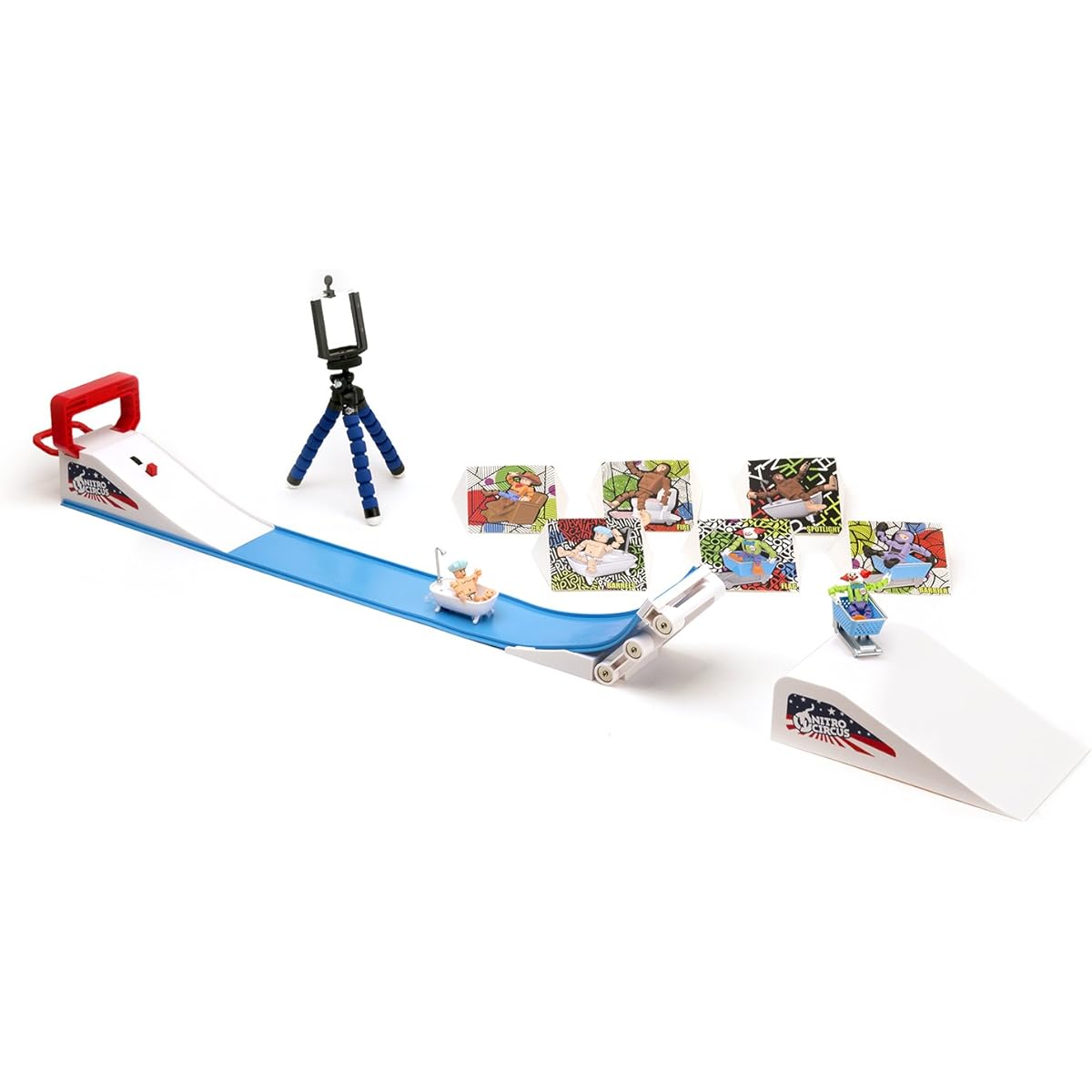 HEXBUG Nitro Circus will catch it!