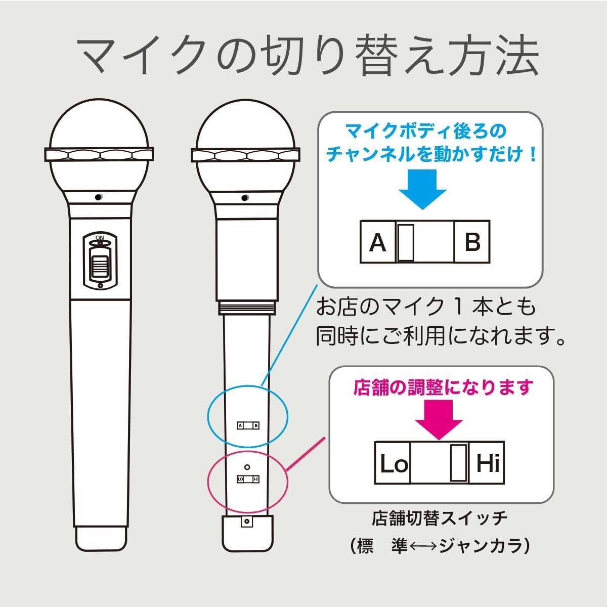 Karaoke My Microphone GTM-150 Wireless Microphone (Silver)