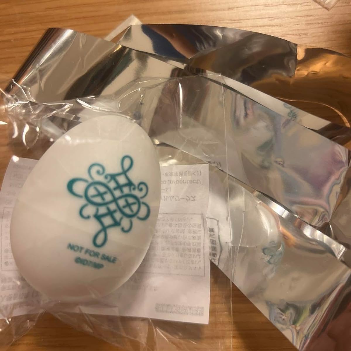 IDOLiSH7 Sound Screening Egg Maracas Silver Tape