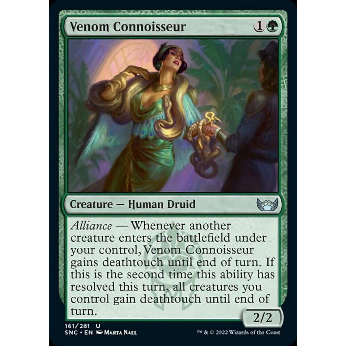 Magic: The Gathering - Venom Adeptus (161) - City of New Capena