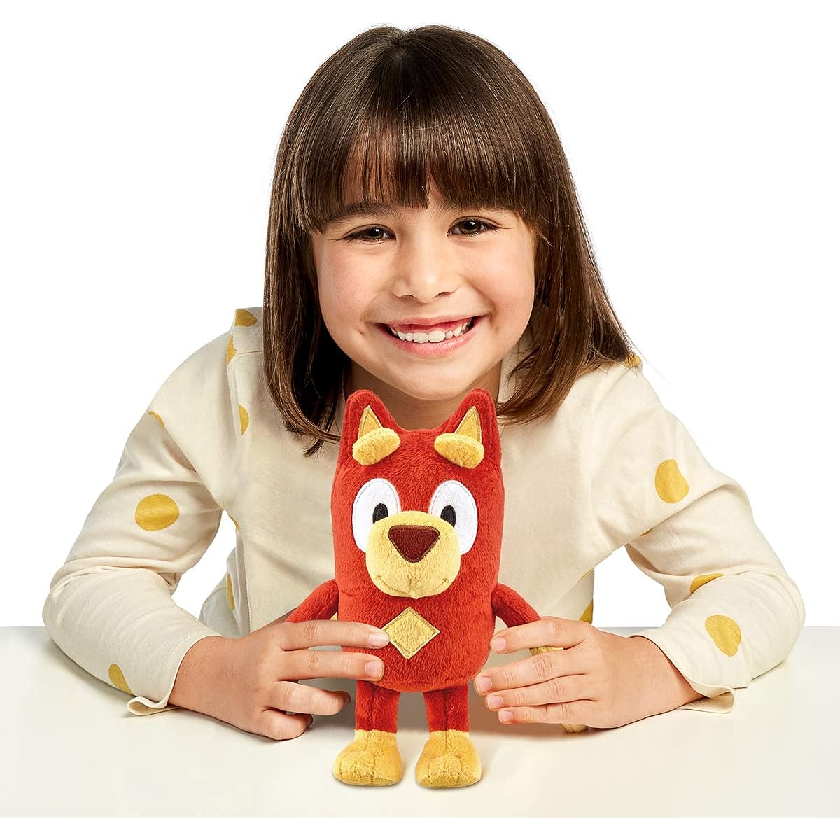 Bluey Friends Rusty 8" Tall Plush Soft and Cuddly Multicolor (13026)