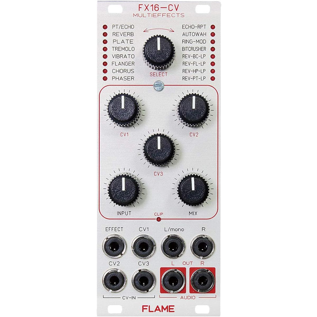 FLAME FX16-CV Modular Synth Multi-Effects Module Frame