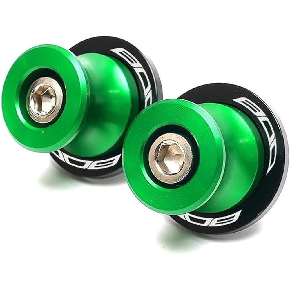 Motorcycle Bobbin Slider Stand M8 Motorcycle Swing Arm Slider Spool Stand Screw For Z 800 Z800 2013 2014 2015 2016 8mm (Color: Titanium, Size: A)