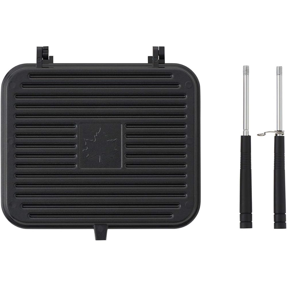 LOGOS Grill Sand Pan 81062246 Black (Approx.) Width 23 x Depth 41 x Height 4.5cm