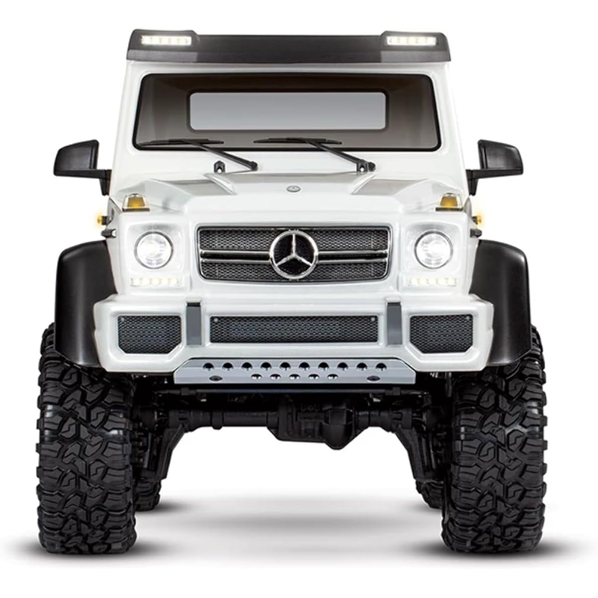 Traxxas 88096-4-WHT Waterproof All Terrain Mercedes-Benz G 63 1/10 Scale Trail TRX-6 Trail Remote Crawler White