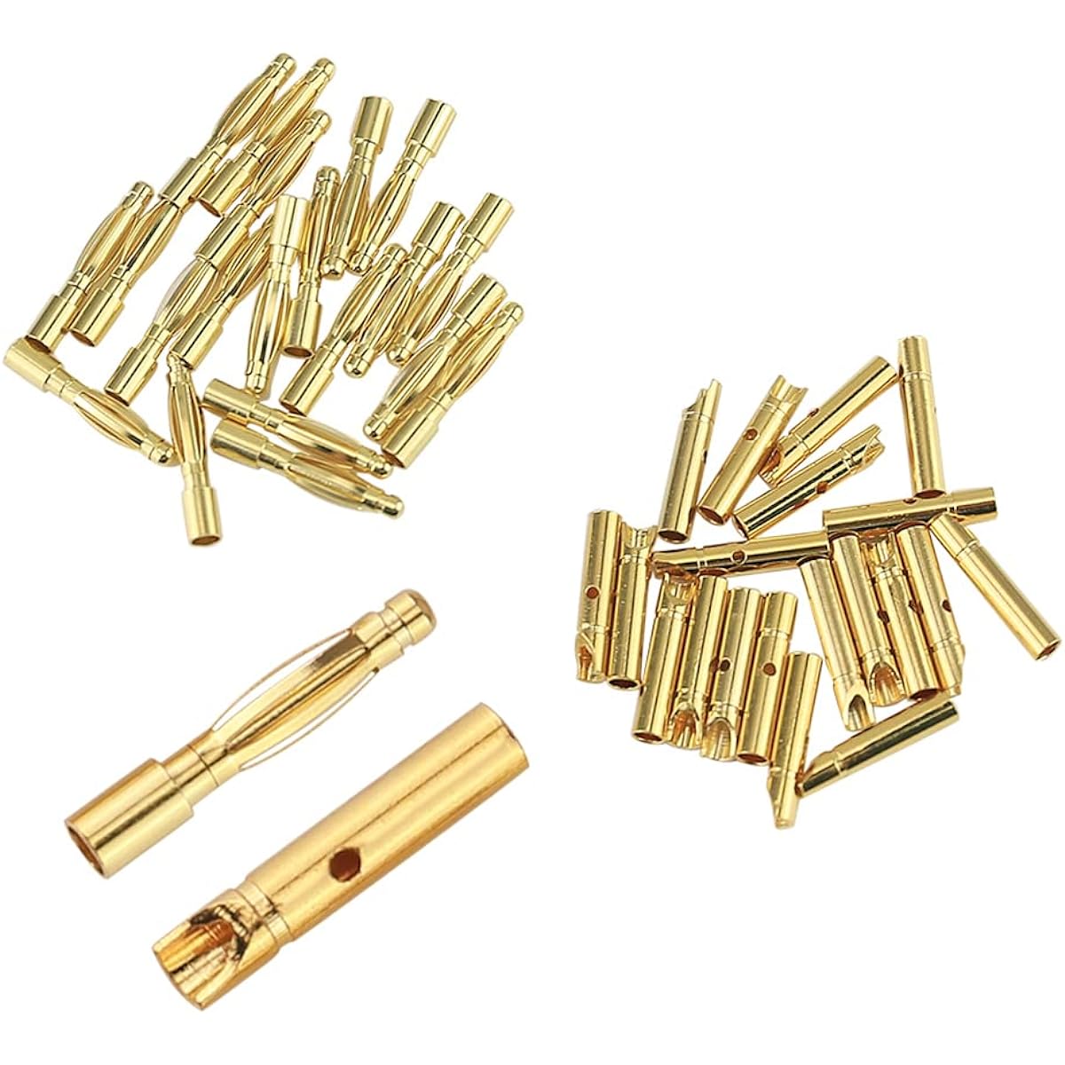 Amass 2.0MM Bullet Connector Banana Plugs (20 Pairs)