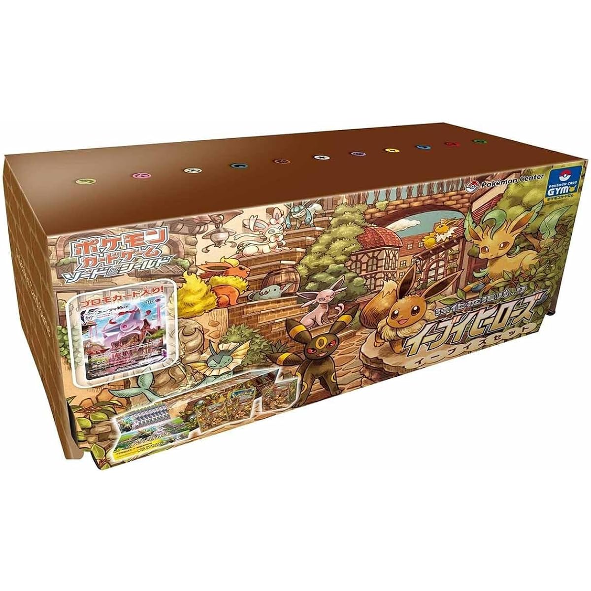 CardGame Pokemon Trading Card Game Eevee Heroes Eevee Set (Japanese) 2 Reinforced Expansion Boxes Limited Promotional Supply Set