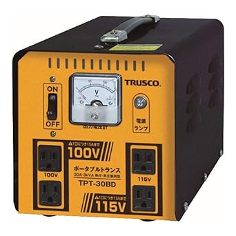 TRUSCO Portable Transformer 30A 3kVA Buck/Boost Type TPT-30BD
