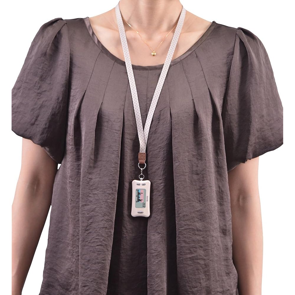 TANITA Activity Meter Calorhythm LADY plus Vanilla Pink x Shell Pink AM-133-PK