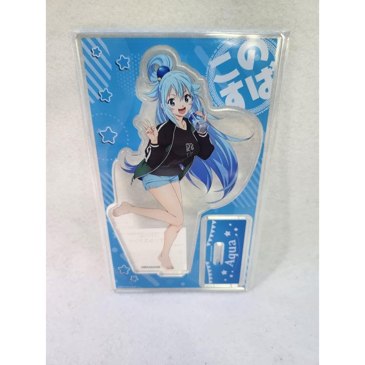 KonoSuba: God's Blessing on this Wonderful World! 3 Karaoke no Tetsujin Limited Acrylic Stand Aqua