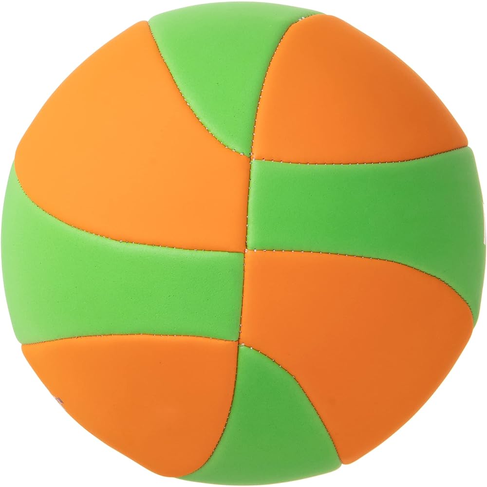 MIKASA Smile Basketball No. 5 (for elementary school students) Machine stitched Light Green/Orange STPEB5-LGO Recommended internal pressure 0.20~0.25 (kgf/cm2)