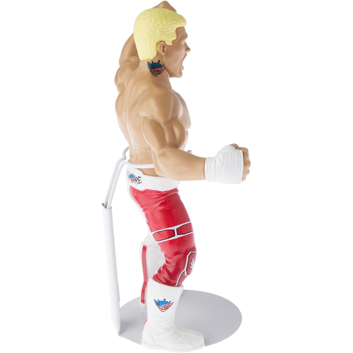Plymor DSP-4175W White Adjustable Doll Stand Fits 7/7.5/8/8.5/9 Inch Dolls and Action Figures, Adjusts to 5-6 Inch Waist Circumference, Pack of 12