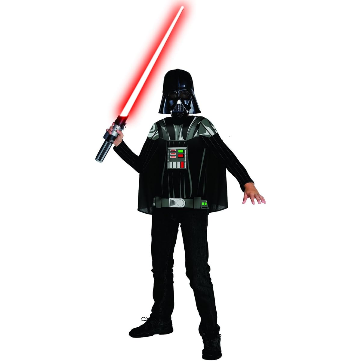 Star Wars Darth Vader Child Costume Kit Star Wars Darth Vader Child Costume Kit Halloween Size: Small (4-6)