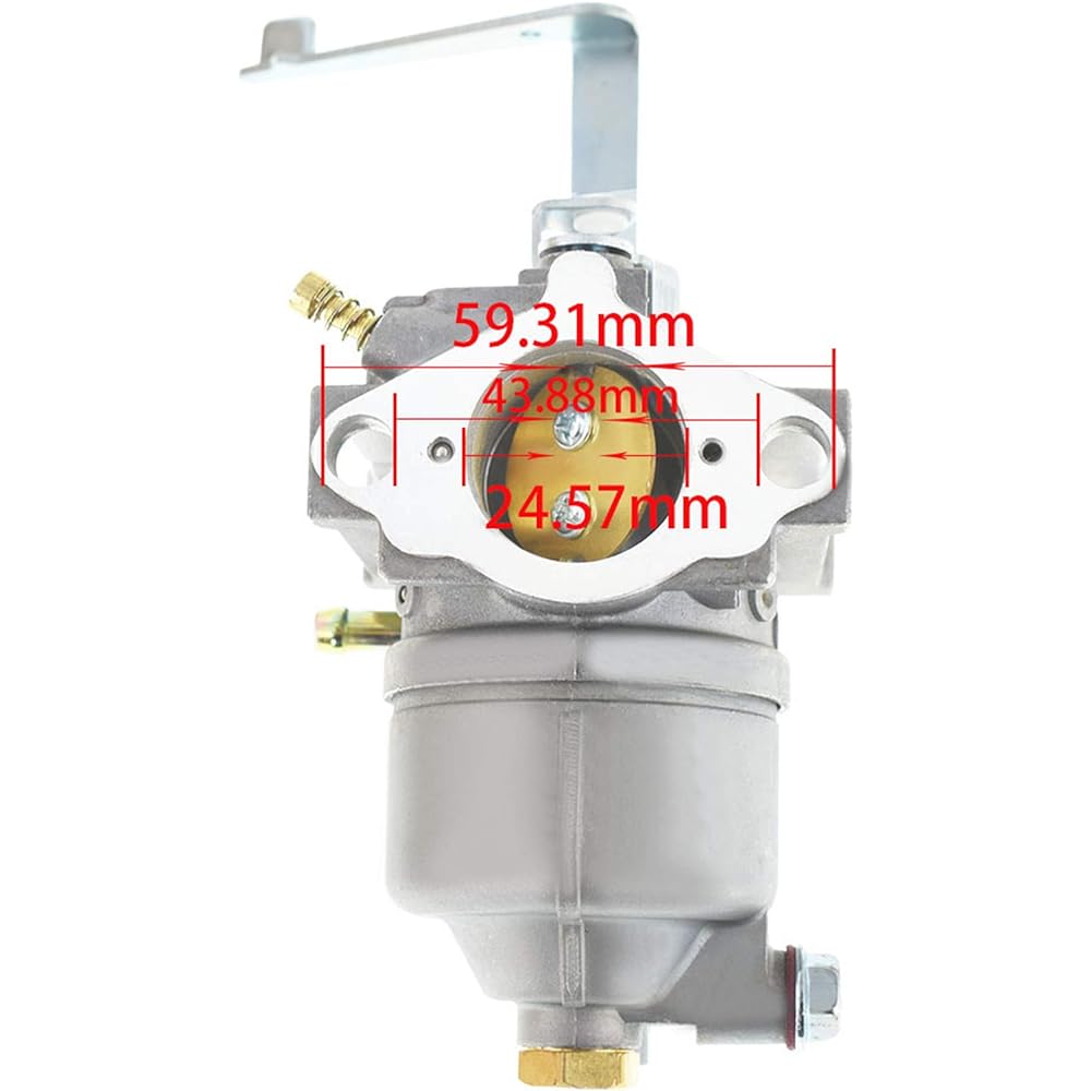 Labwork Replacement Carburetor Carb Assembly for Yamaha MZ360 Engine with Gasket & Fuel Line