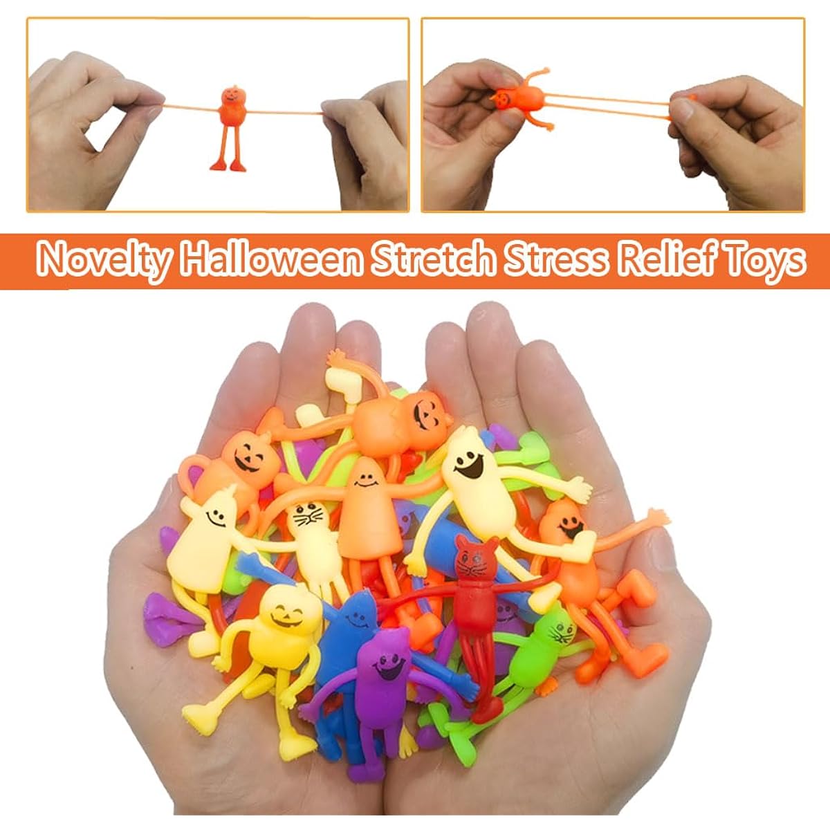 36pcs Halloween TPR Stress Toys (Halloween)