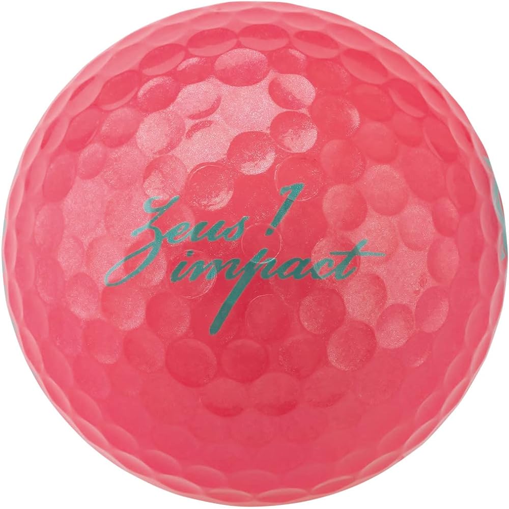 Kasco High Repulsion Golf Ball Zeus Impact Women's 3 Unofficial Ball