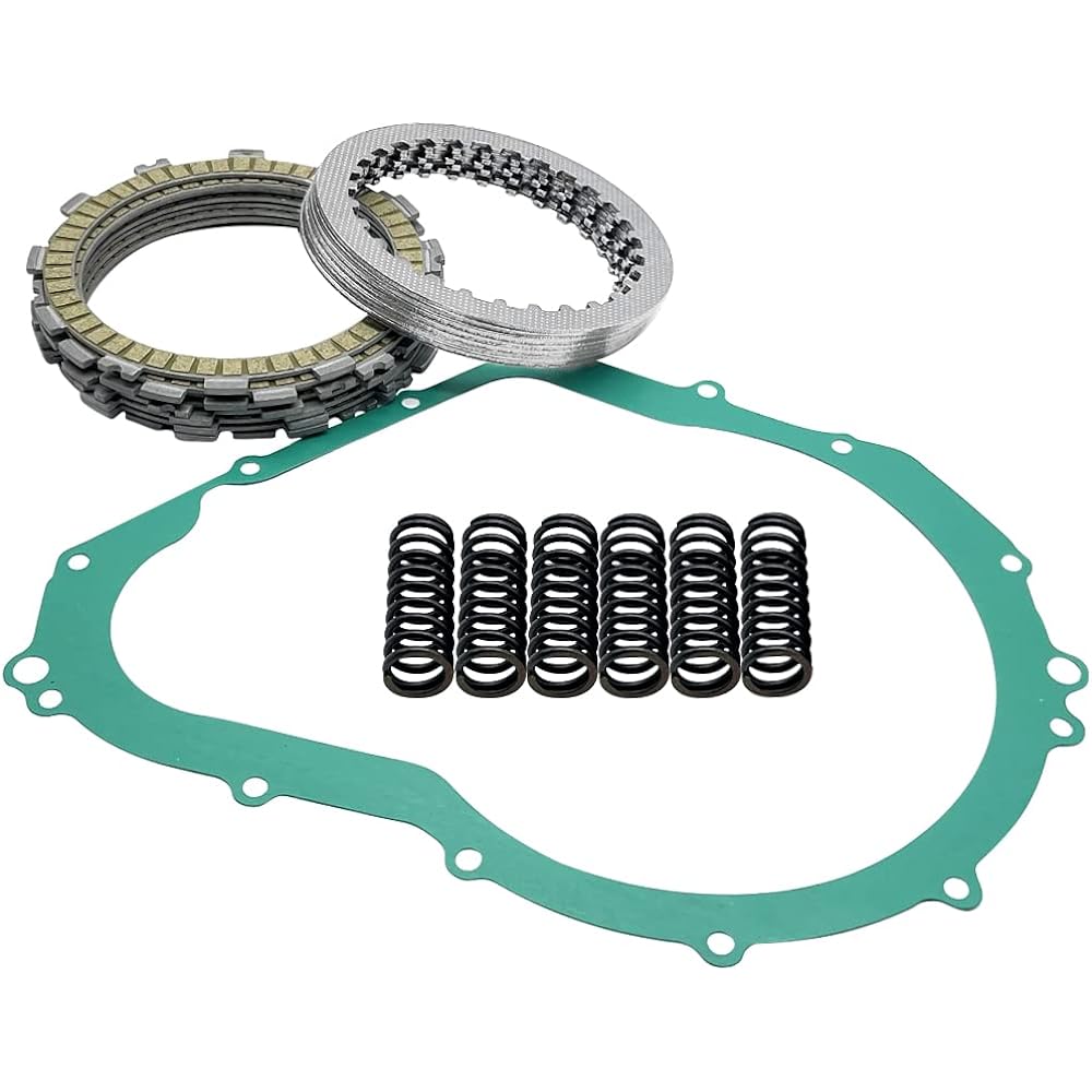 JINFANNIBI Clutch Kit and Cover Gasket for Suzuki GSXR600 GSXR 600 GSX-R 600 2006 2007 21400-36810
