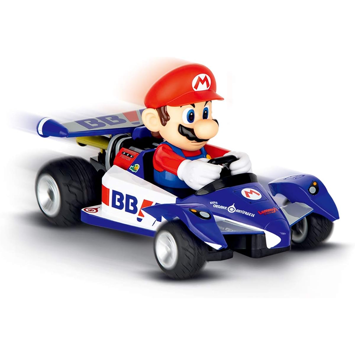 Kyosho Kyoso Egg Mario Kart Circuit R/C Mario, Includes 2 AAA Alkaline Batteries