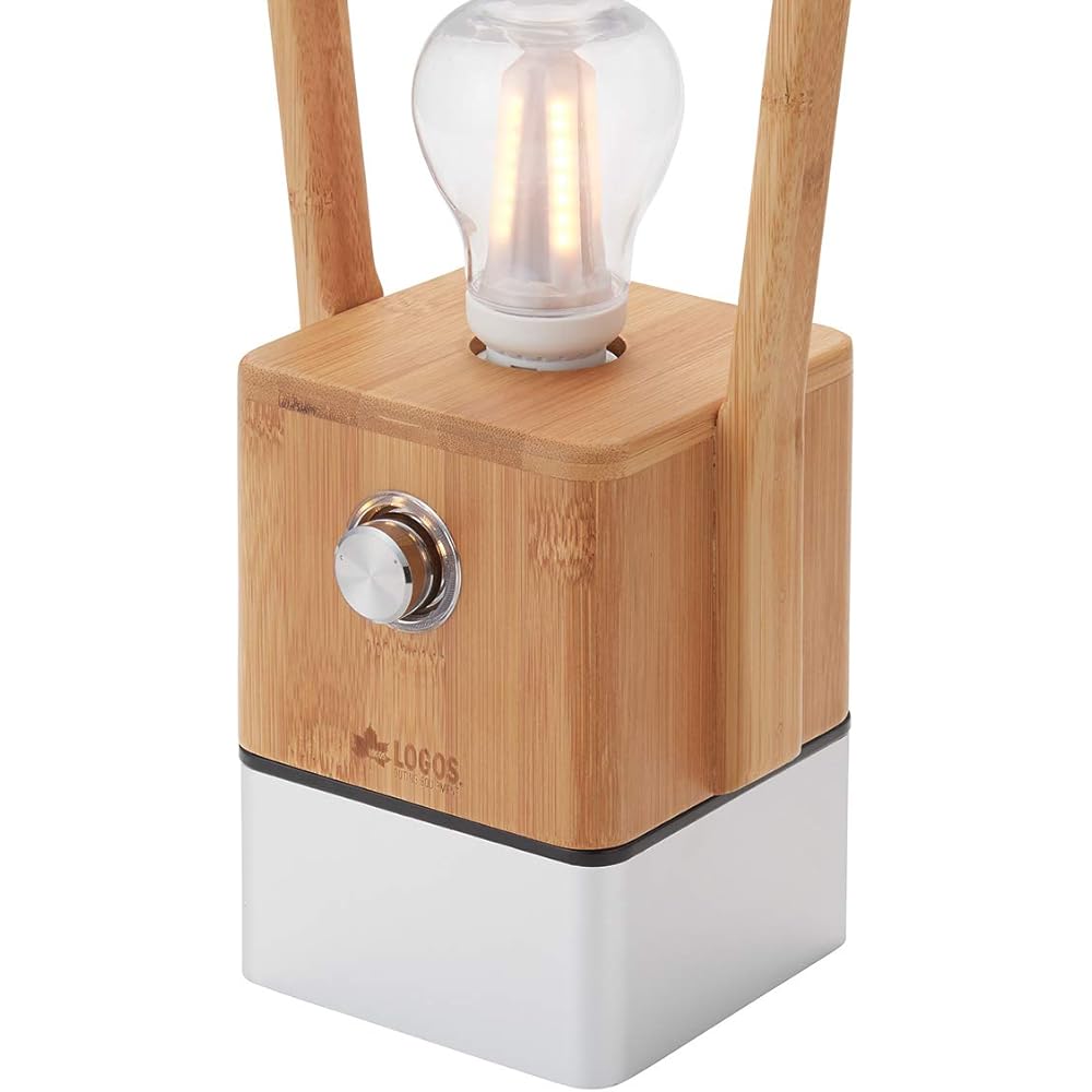 LOGOS Bamboo Flickering Kaguya Lantern 74175017
