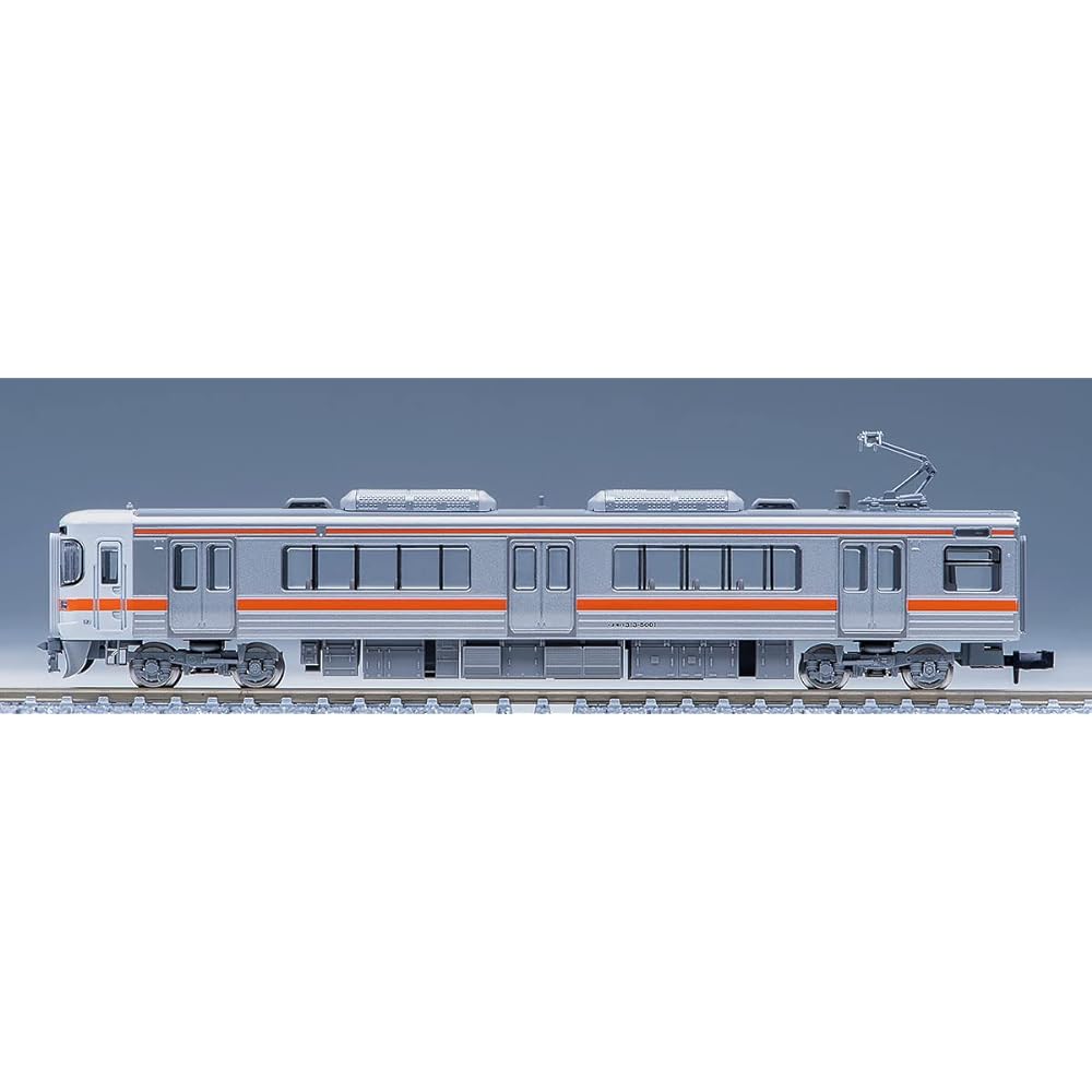 TOMYTEC TOMIX N Gauge JR 313 5000 Series Basic Set 98482 Railway Model Train Silver