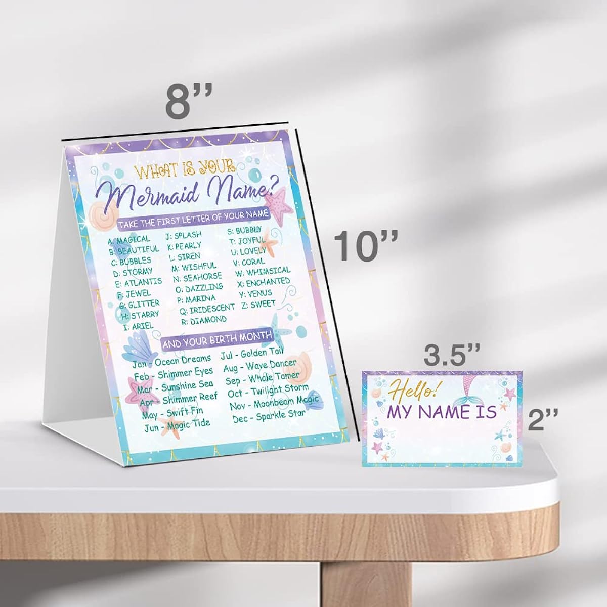 30 Kids Party Game Logos and Cards for Holiday Events, Event Card Ideas, Decoration Supplies, Birthday Party Games (DLM339)