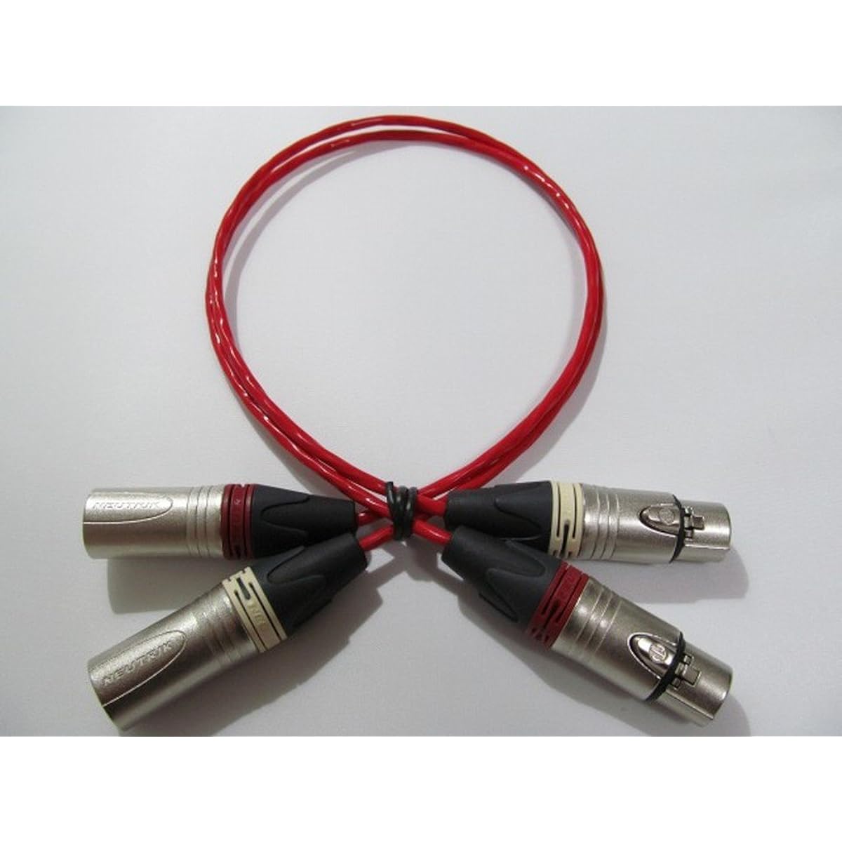 BELDEN 88760 XLR cable / Neutrik silver plug set of 2 (3.5m)