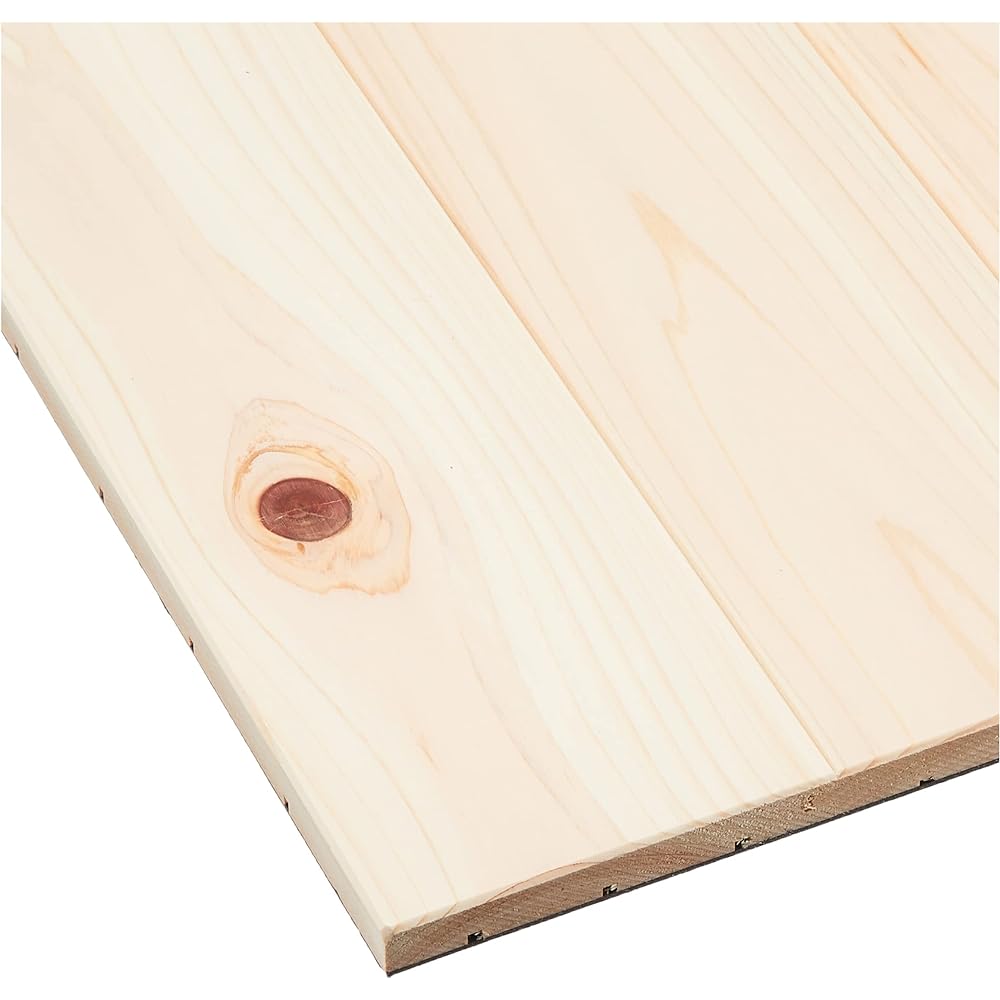 Nishiawakura Mori no Gakko Easy to lay Yukahari tile Hinoki for rental housing/office use/Japanese solid wood flooring 4580067535173 For rental DIY use Main unit: Depth 1.35cm Main unit: Height 50cm 8 pieces/box