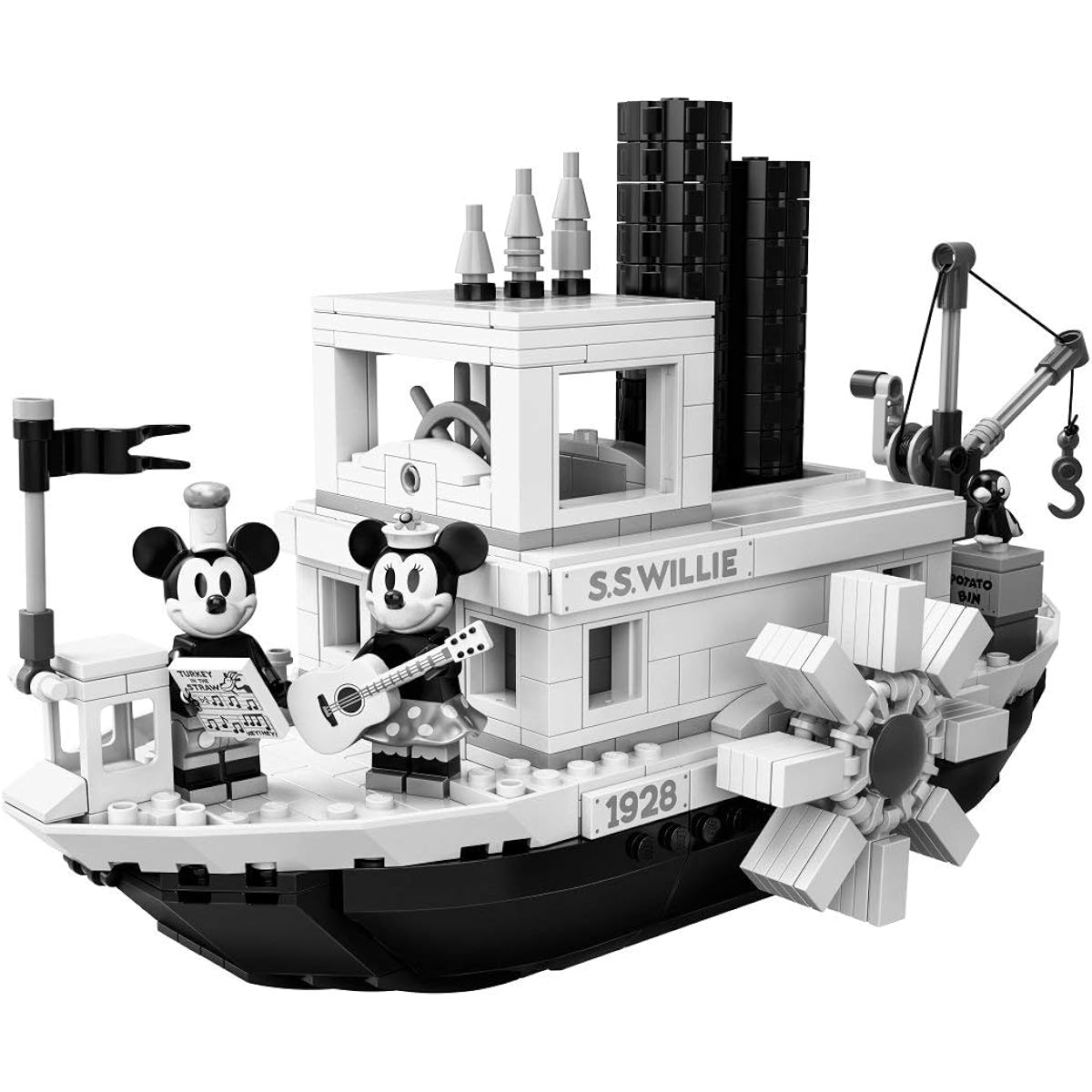 LEGO Ideas Steamboat Willie Disney 21317 Block Toy