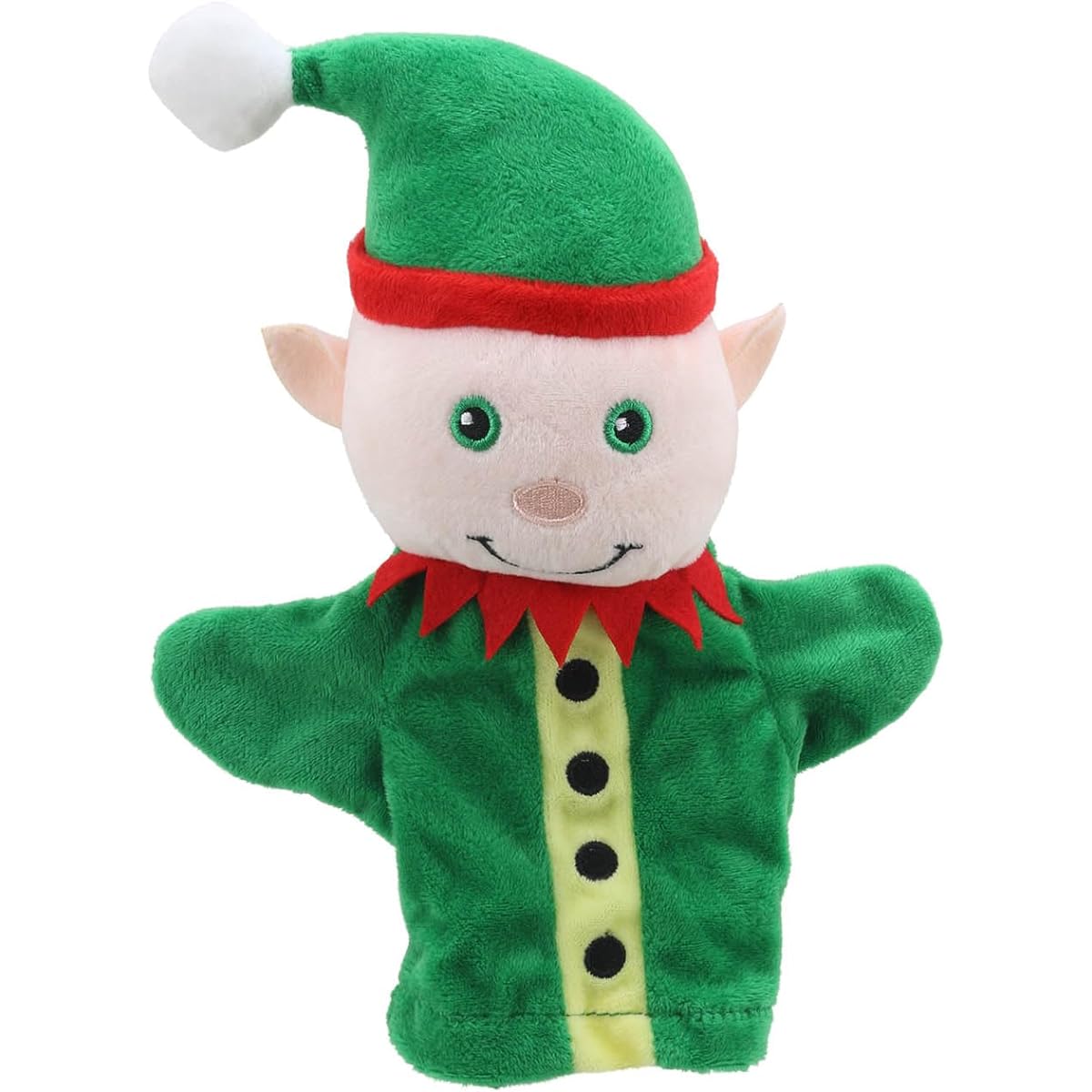 The Puppet Company - My First Christmas Puppet - Elf Hand Puppet Appropriate from Birth - PC003824