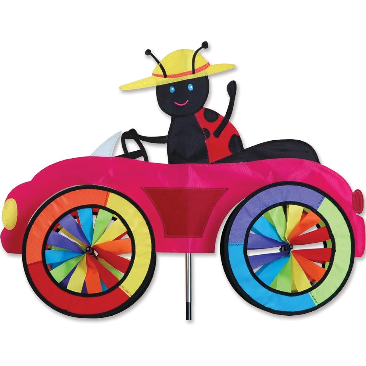 Premier 26753 Car, Spinner, Ladybug, 25 19-1/2 Inch