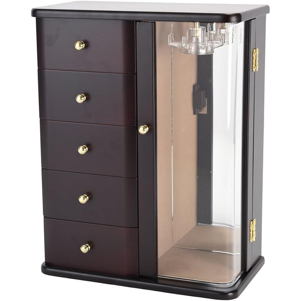 Chatani Sangyo Made in Japan Wooden Jewel Case 17-808