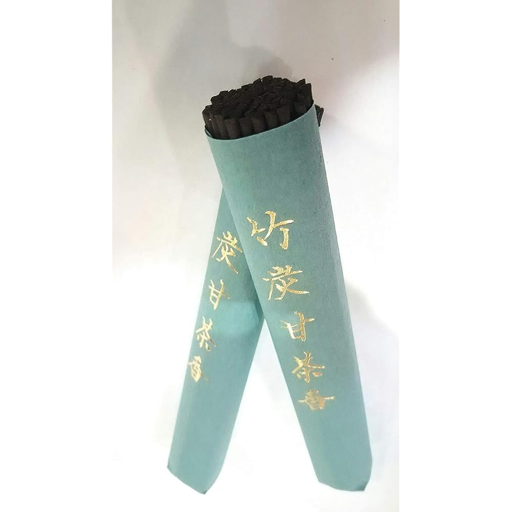 (Packaged product with gift tag) Awaji Umekundo's low smoke incense stick set for incense gifts, highest quality incense sticks, bamboo charcoal sweet tea incense, 8 bundles, paulownia boxed gift incense sticks, memorial services, memorial services, mour