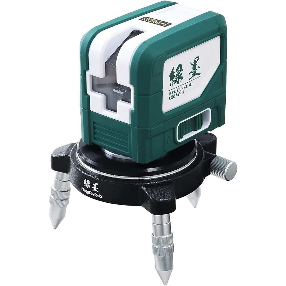 Niigata Seiki SK Turntable Green Ink GMW-RT Silver/Black