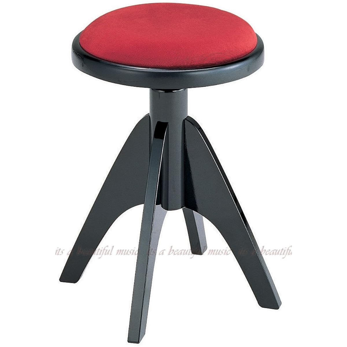 Piano Chair Round Chair Italy Discovery IT-2 (Black/Engine Seat)