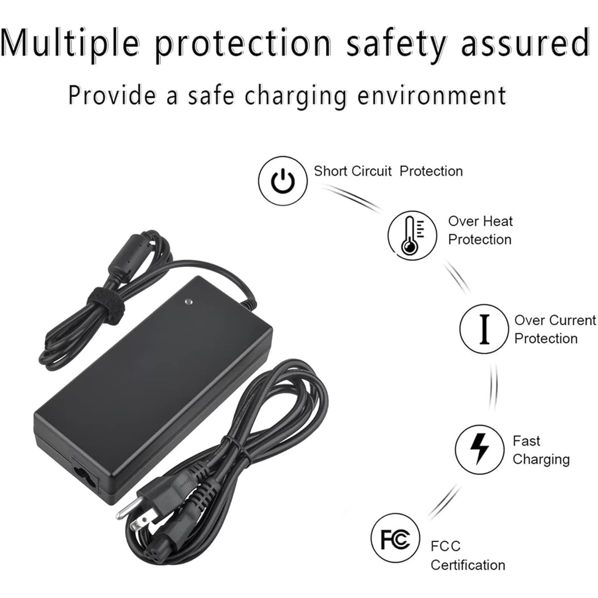 HISPD AC DC Adapter for MSI Wind Top 3D-046US AE2420 3D-204US All-in-One Desktop PC