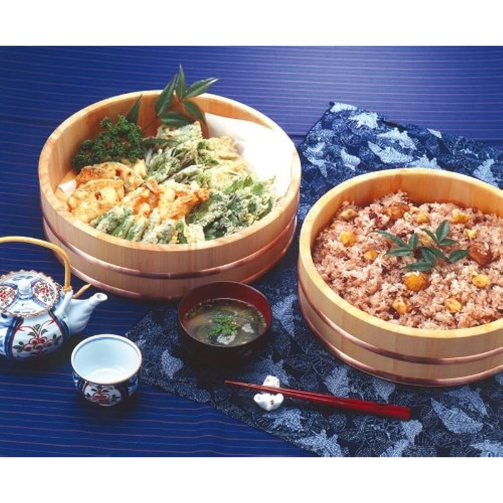 ヤマコー Natural wood sushi rice table Φ42cm (1.5L)