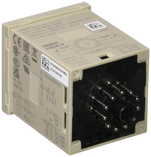 omron solid state timer twin timer 11P socket connection flicker off start (official product model number: H3CR-F AC24-48/DC12-48)