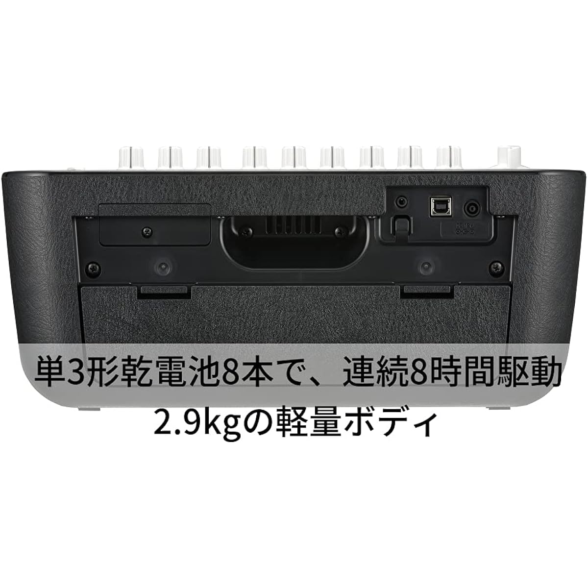 VOX Bass Modeling Amplifier Audio Speaker Adio Air BS Ideal for home practice, studio, living room, cafe live, Bluetooth compatible, lightweight design, battery powered, 50W