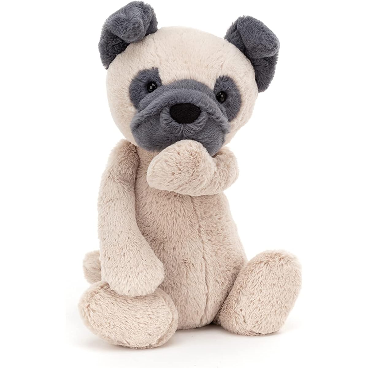 JELLY CAT Bashful Pug M size pug stuffed animal first toy, interior