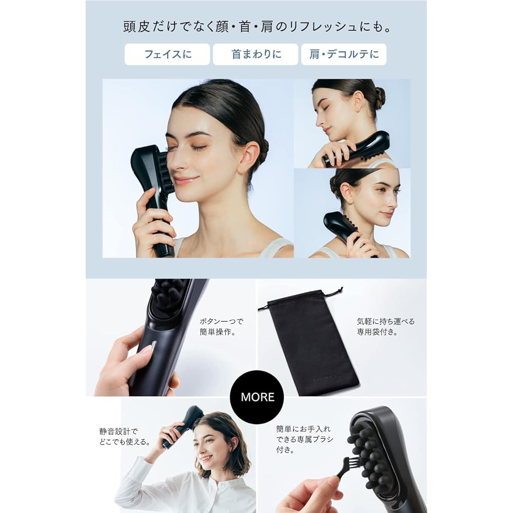MYTREX MYTREX VIDO Electric Scalp Brush Head Spa Gift Present Vido MT-VD22B