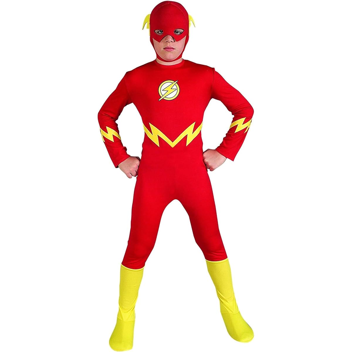Justice League DC Comics The Flash Child Costume Justice League DC Comics The Flash Child Costume Halloween Size: Medium